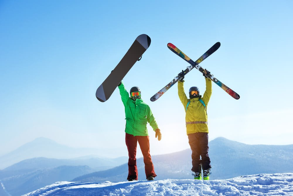 Sporty zimowe - snoaboard, narty, zjazdy alpejskie